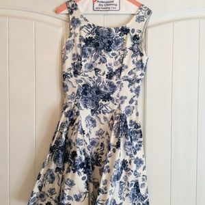 Blue & White Summer Dress
